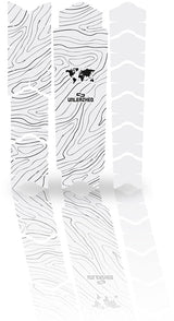 Unleazhed Unscratch - Film de protection du cadre Topolines noir mat