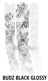 Unleazhed unscratch - film de protection de cadre budz noir