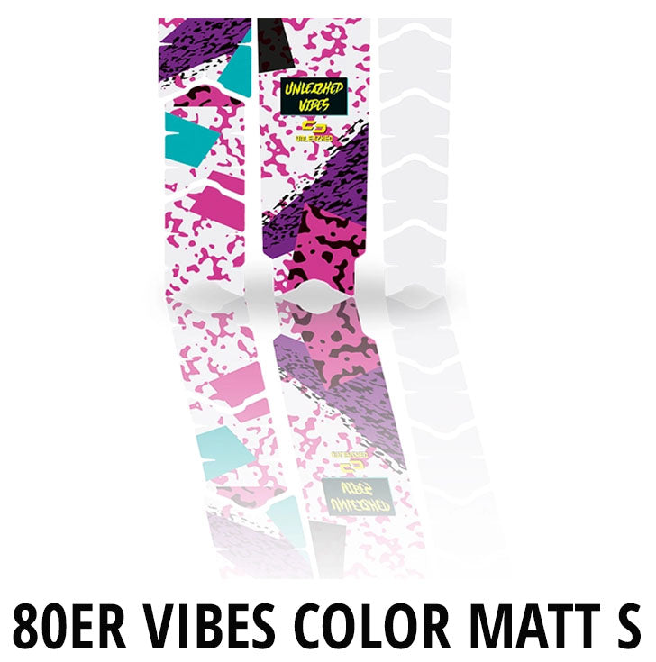 Film de protection de cadre anti-rayures Unleazhed, couleur mate, ambiance années 80