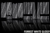 Unleazhed Unscratch - Film de protection de cadre pour vélo gravel bpg01 blanc forêt