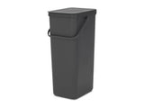Brabantia tri go poubelle 40l gris