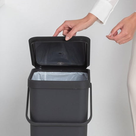 Brabantia tri go poubelle 40l gris