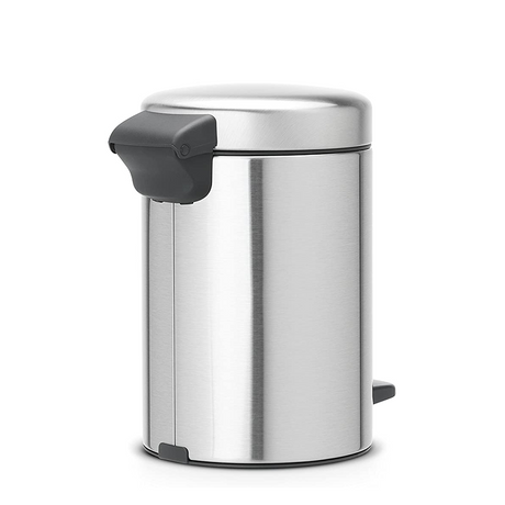 Brabantia newicon poubelle à pédale 3l acier mat