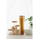 Pot de conservation Brabantia pure 350 ml verre | 6 pièces