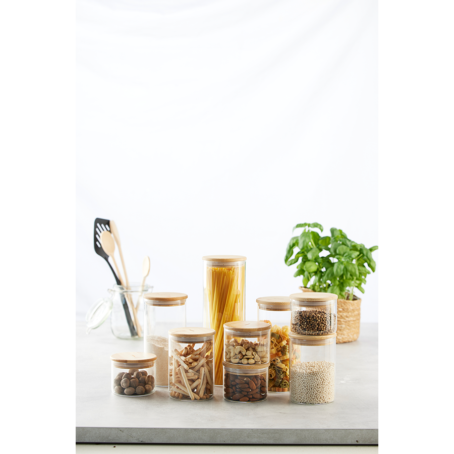Pot de conservation Brabantia pure 350 ml verre | 6 pièces