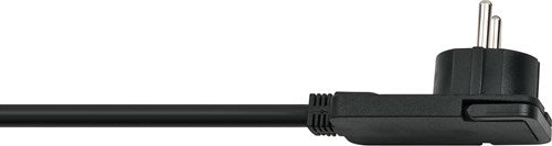 Brennerstuhl prise confort-line plus avec fiche plate 4x noir 2m h05vv-f 3g1.5 - 1153100100