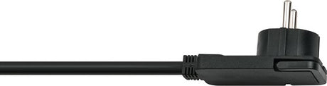 Brennerstuhl prise confort-line plus avec fiche plate 4x noir 2m h05vv-f 3g1.5 - 1153100100