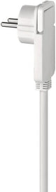 Ngk Brennerstuhl en plastique de haute qualité | avec fiche plate | 5 mètres | blanc - 1161820225