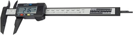 Brüder Mannesmann pied à coulisse numérique carbone 150 mm (hobby) - 82520