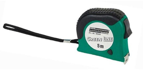 Mètre ruban Brüder Mannesmann 5 mètres avec arrêt (hobby) - 80505