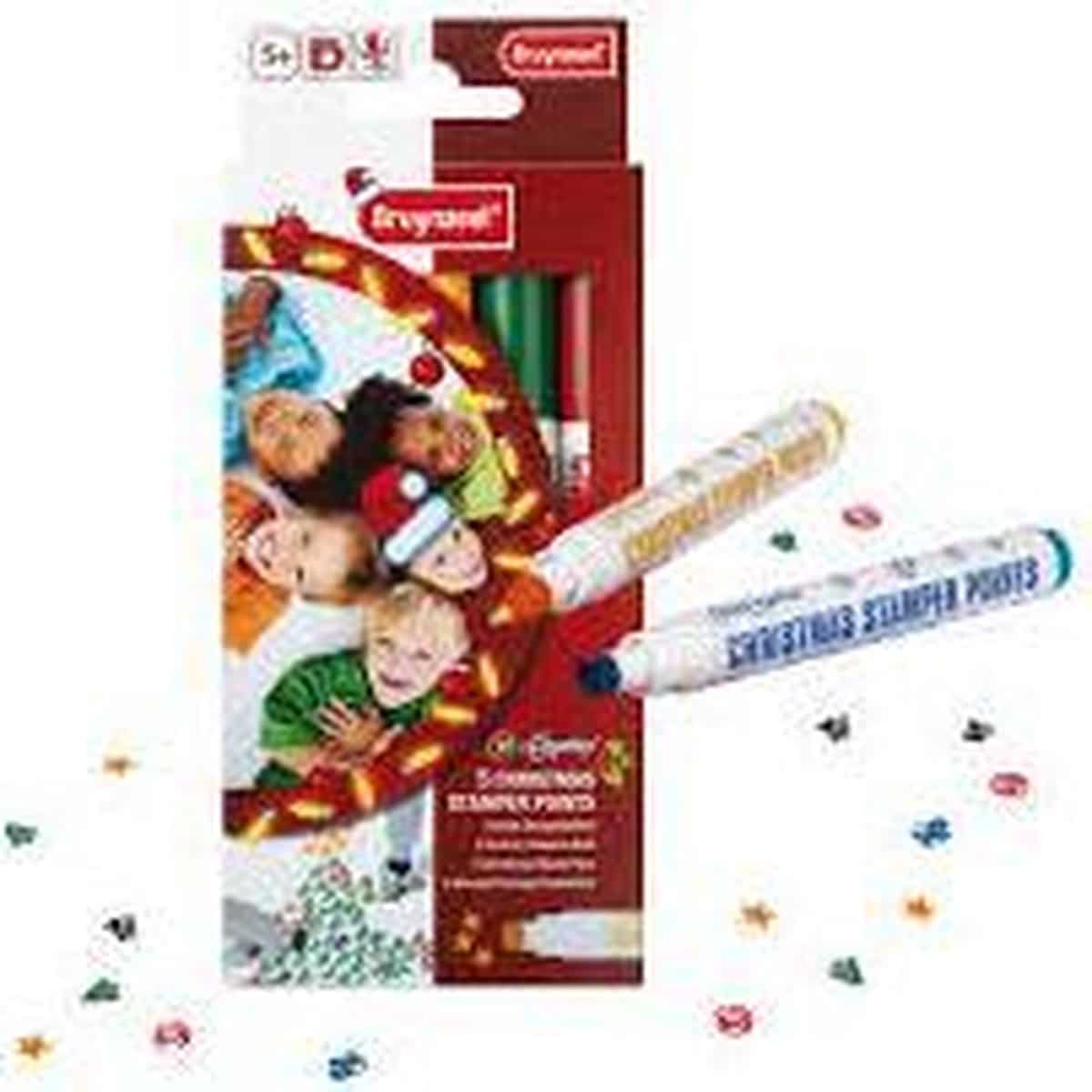 Bruynzeel - 5 marqueurs tampons de Noël