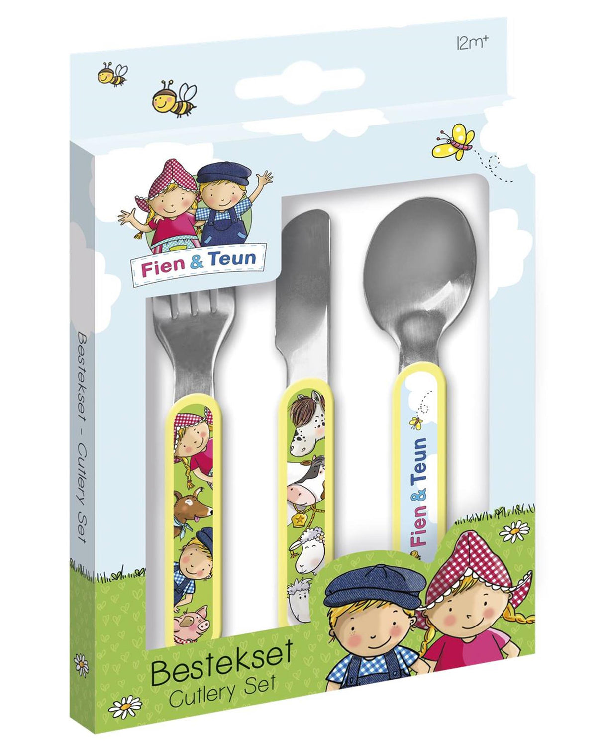 Bambolino toys fien teun ensemble de couverts, 3 pièces.