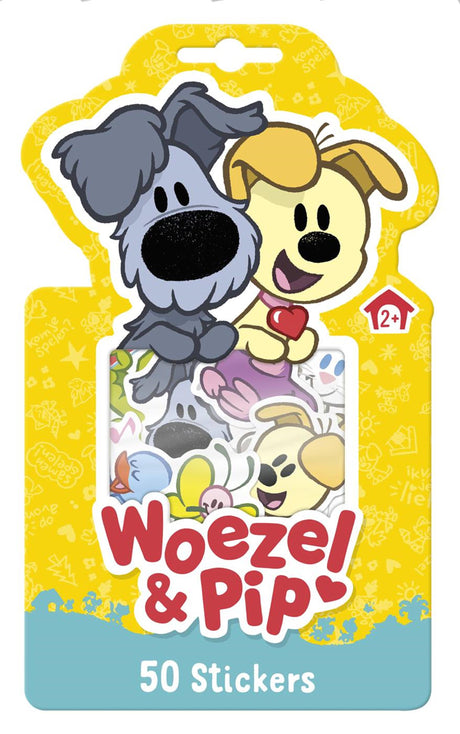 Woezel pip stickerset
