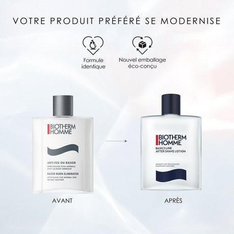 Biotherm homme basics line lotion après rasage 100ml homme