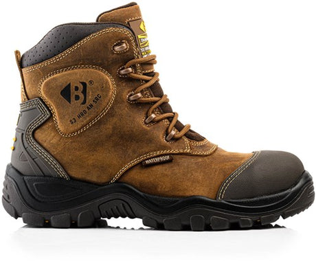 Buckbootz werkschoen buckshot bsh012 s3 hoog | bruin | maat 42 - 00.176.116.42