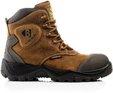 Buckbootz werkschoen buckshot bsh012 s3 hoog | bruin | maat 45 - 00.176.116.45