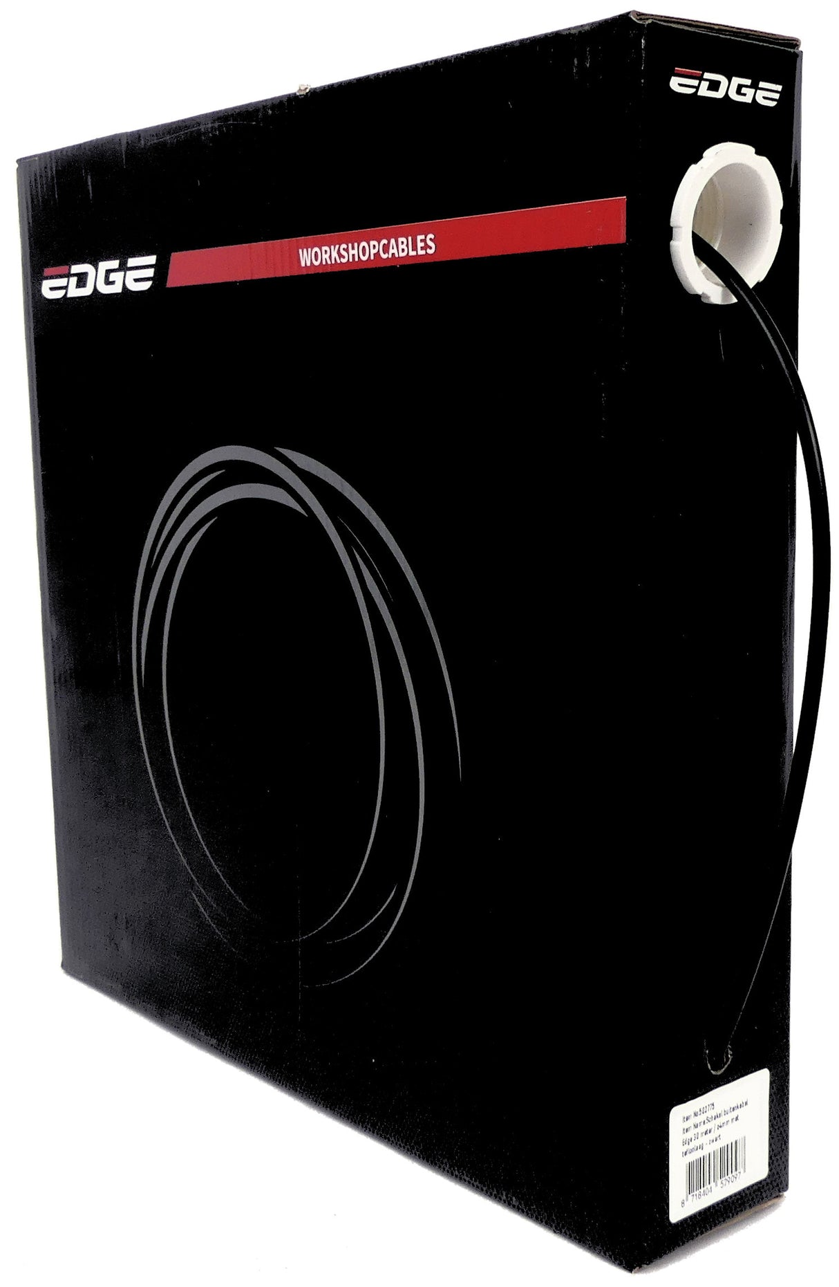 Edge Schakel Câble extérieur 30 mètres Ø4 mm avec doublure en téflon noir