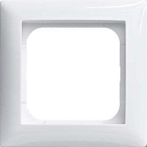 Cadre de couverture 1 pli blanc Busch Jaeger - 4694110