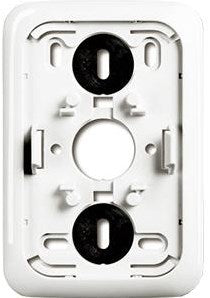 Busch Jaeger plaque de montage blanche WC 2 voies - 4693250