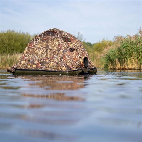 Buteo photo gear drijftent floating hide grebe