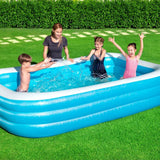 Bestway Family Pool Rectangle Blue Deluxe 305cm