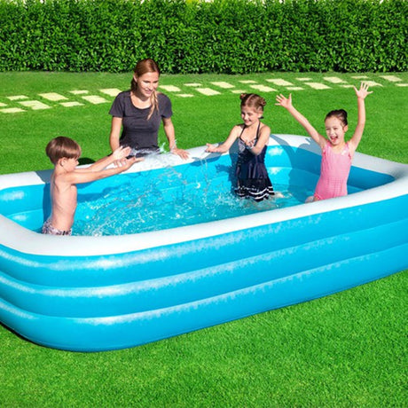 Bestway Family Pool Rectangle Blue Deluxe 305cm