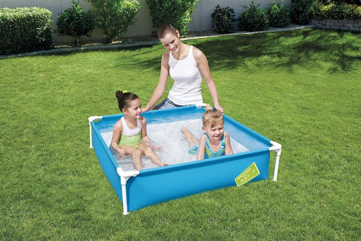 Piscine Bestway 1,22 mx 1,22 mx 30,5 cm ma première piscine à cadre