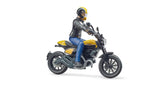 Bruder moto Ducati Scrambler avec chauffeur