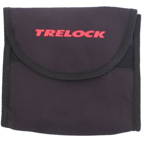 Trelock Ringslot Set Rs 430, y compris Zr 355 Inpeste Chain (100 cm) - Black Red