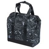 Basil shopper vélo grande fleur mik 23l 12 x 35 x 35 cm - noir