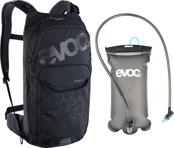 Evoc - étape 6 incl. poche d'hydratation 2 noire 6l