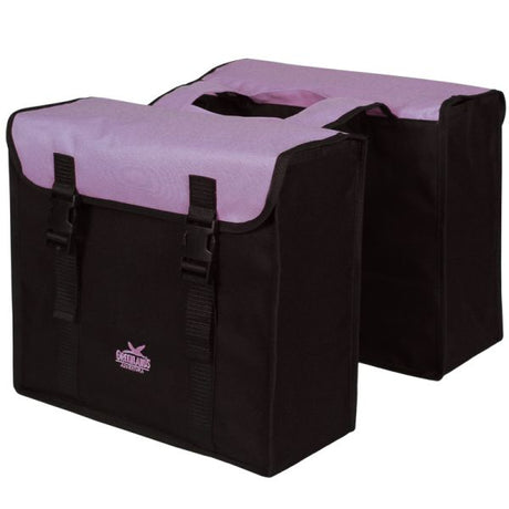 Sac double Greenlands 34l noir lilas