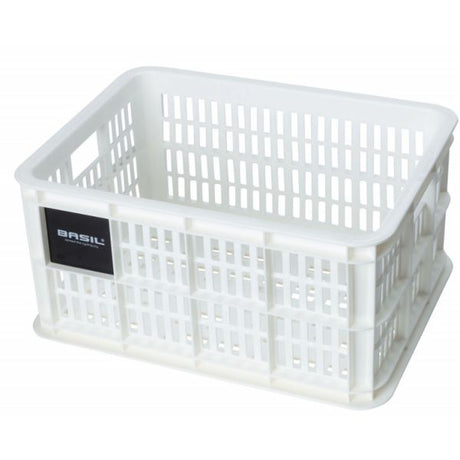Basil Fietskrat S - Small - 17,5 litres - blanc