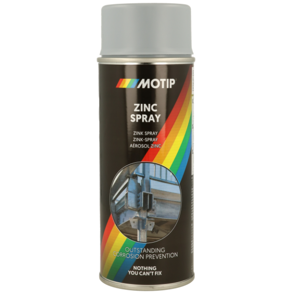 Spray zinc Motip 90% 400 ml.
