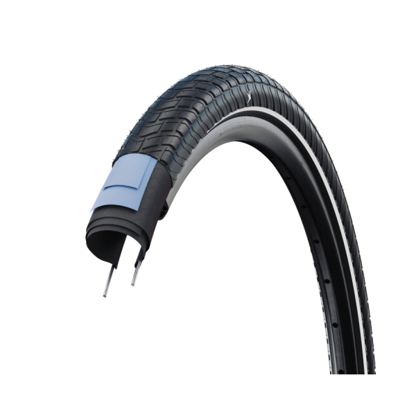 Schwalbe draadband motion big apple plus 50-559 cr�me +r