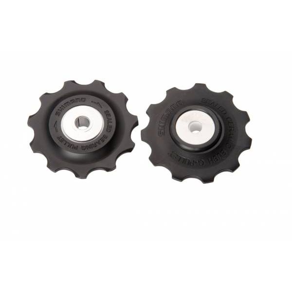 Jeu de roues de dérailleur Shimano, jeu de cales et de poulies 2 pièces.