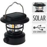 Lampe de camping Redcliffs solaire rechargeable USB