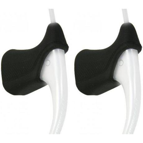 Handle de frein caoutchoucs clc4s noir 7 cm 2 pièces