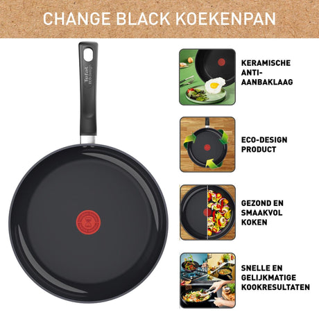 Poêle Tefal change noire ø24cm