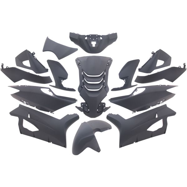 Edge Storge 14-Piece for Peugeot SpeedFight 4 - Matt Black