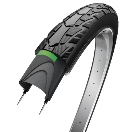 Pneu extérieur Edge Performance Protect - Speed Pedelec 28 x 1,75 47-622 - noir avec reflet