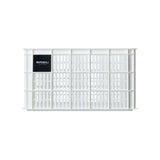 Basil fietskrat l - grand - 40 litres - blanc