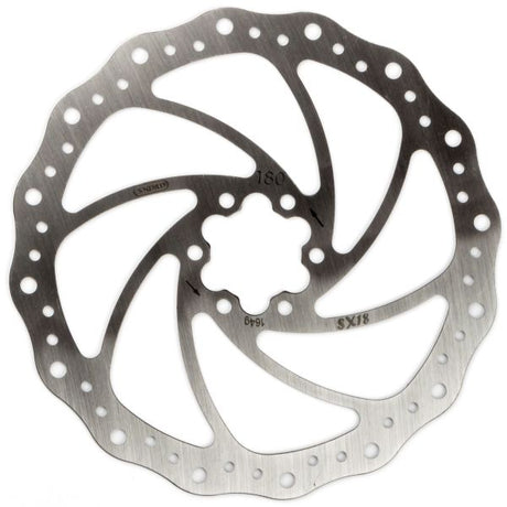 Disque de frein Elvedes SX18 180 mm 6-Nock Silver
