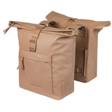 Sacoche de vélo double Basil brooklyn 41l 14 x 30 x 37 cm - sable