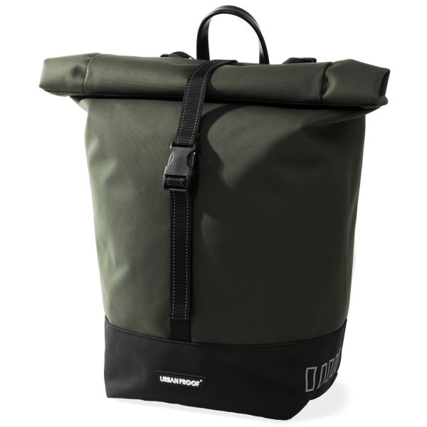 Dutchperfect urban proof single rolltop bag 20l vert recyclé