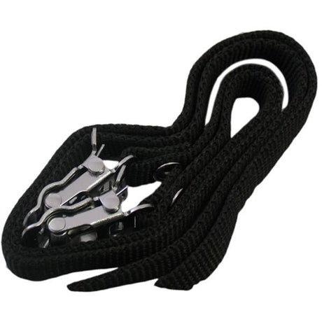 Edge to Clips STAPS PEDAL BELTS NYLON - Black