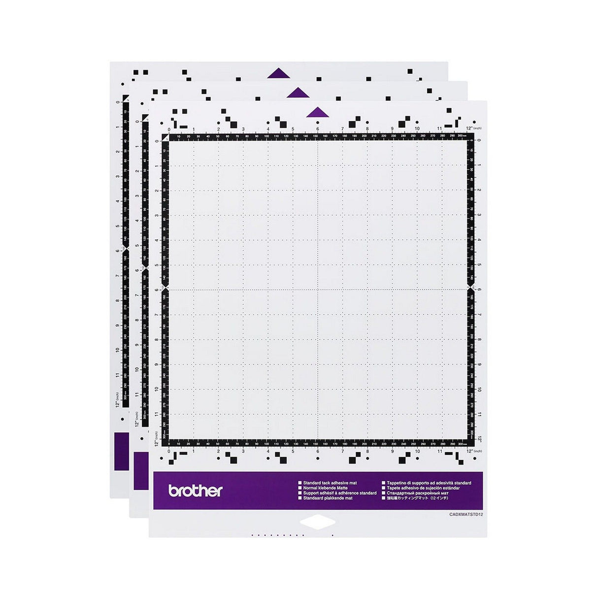 Brother • scanncut standard tack adhesive mat 3pcs