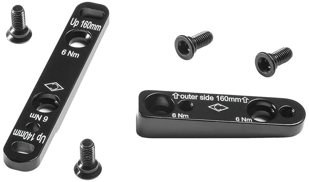 Adaptateur Campagnolo (arrière) incl. Boulons Ekar