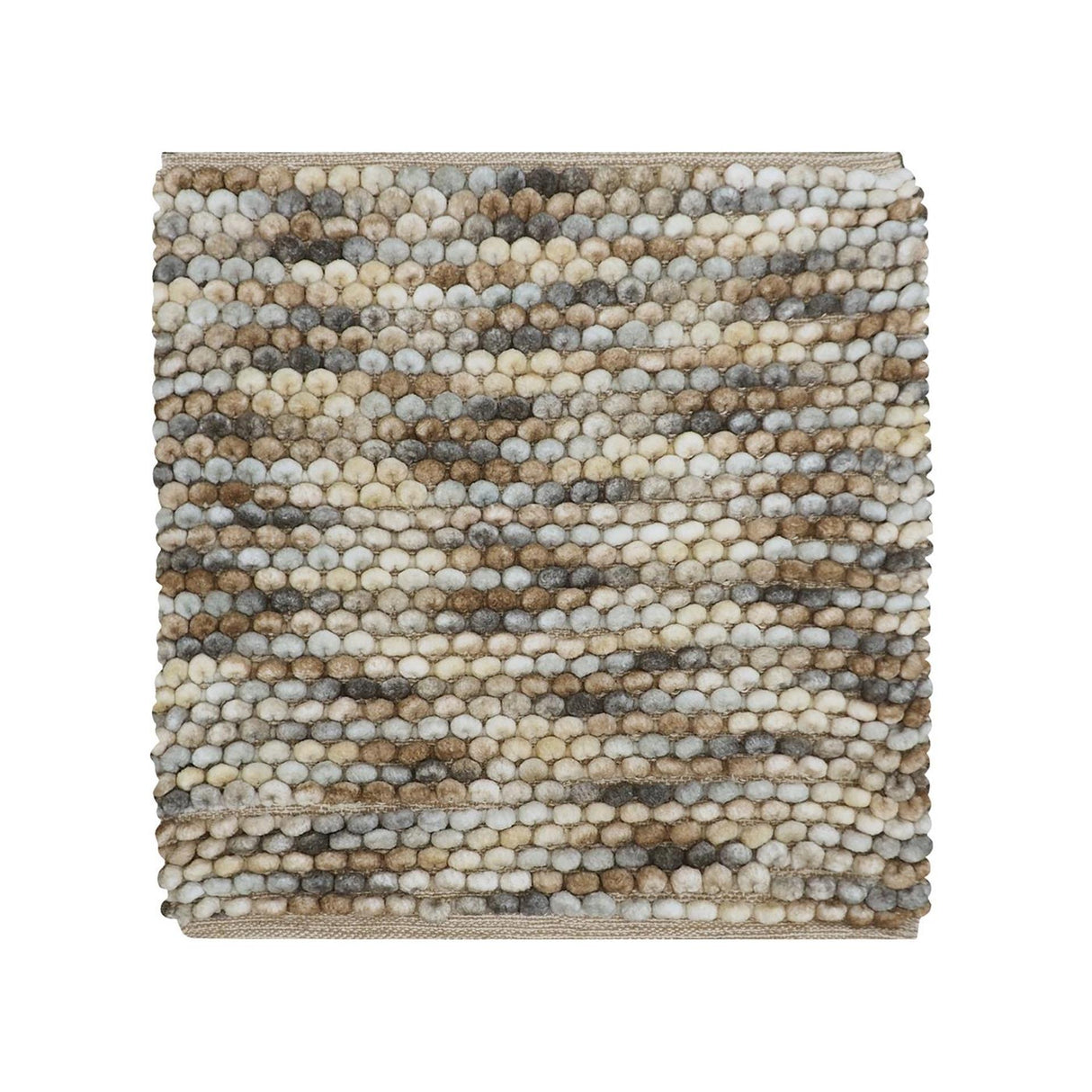 Via chasse tapis de toilette marron 60 x 60 cm caorle | 2 pièces