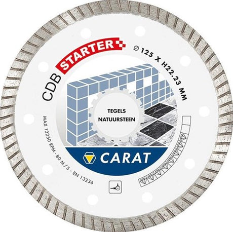 Lame de scie diamantée Carat ø125 csm master pierre naturelle